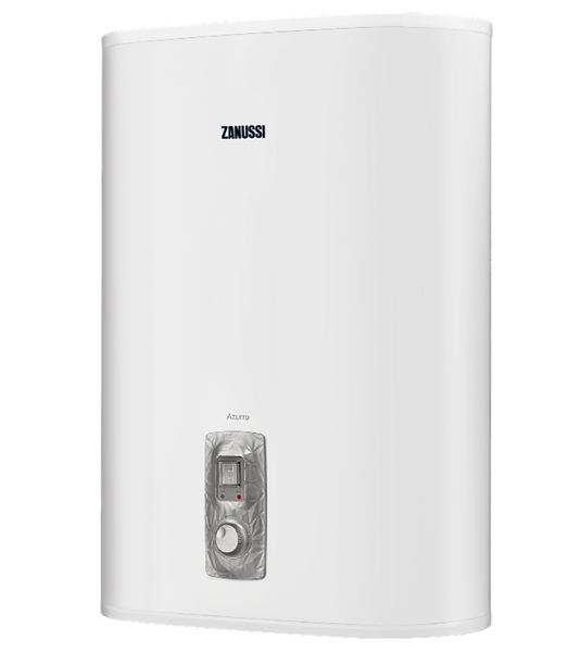 водонагреватель накопительный - 50 литров, Zanussi, Azurro, (плоский, с мокрым тэном), (2.0 кВт)