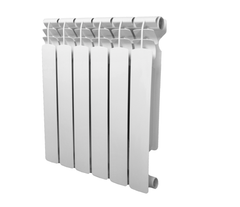 радиатор алюминиевый Logano (500/100) - 6 секц., UNO, белый