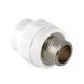 адаптер для пластиковых труб DN 20 х 1/2" НР. , Valtec, полипропилен