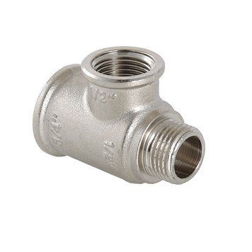 тройник с резьбой DN 20 x 15 х 15 ВН.-ВР.-НР., Valtec, никель