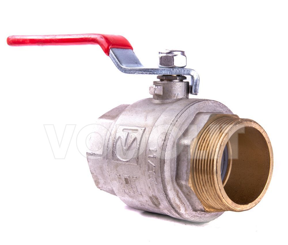 кран шаровый для воды DN 50 ВН.-НР., рычаг, Valtec