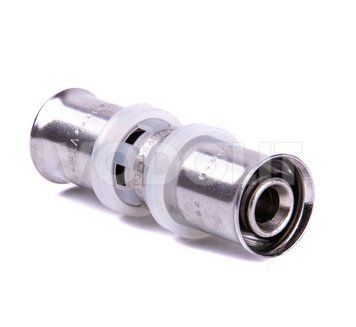 пресс муфта для металлопластиковой трубы DN 16 х 16 , Valtec