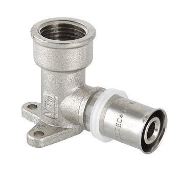 пресс водорозетка для металлопластиковой трубы DN 16 х 1|2" удлиненная, Valtec
