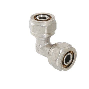 обжим угольник для металлопластиковой трубы DN 32 х 32 , Valtec