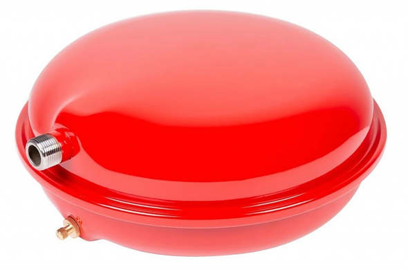 расширительный бак для отопления 8 л., Джилекс F (плоского типа), красный, 03 бар, 110|70°C, 3/4"