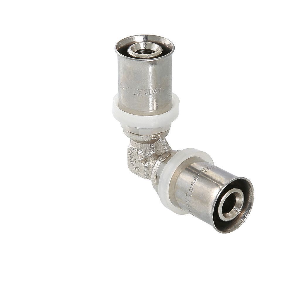пресс угольник для металлопластиковой трубы DN 32 х 32 , Valtec