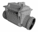 Клапан обратный (запорный клапан) 110 мм., Ostendorf