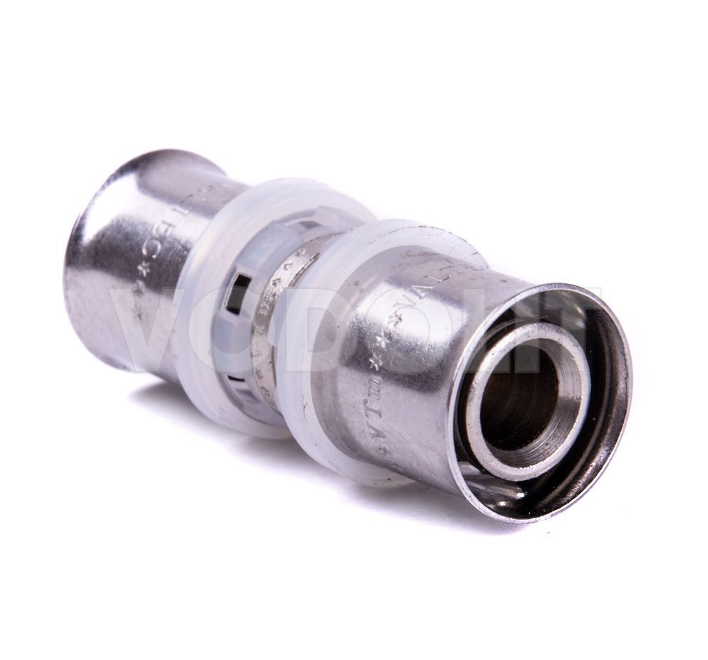 пресс муфта для металлопластиковой трубы DN 20 х 20 , Valtec