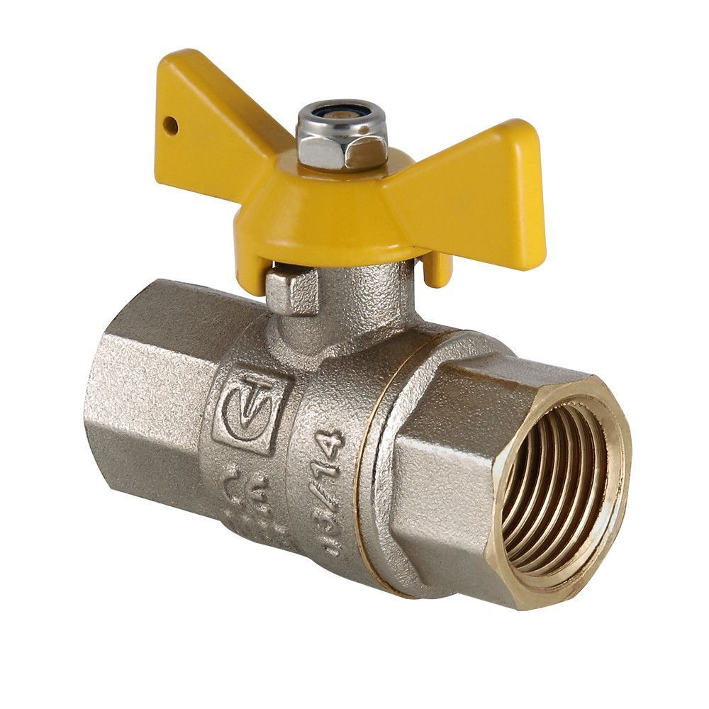 кран шаровый для газа DN 20 ВН.-ВН., бабочка, Valtec