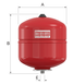 расширительный бак для отопления 18 л., Flamco Flexcon R, красный, 06 бар, 120|70°C, 3/4"