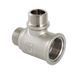тройник с резьбой DN 20 x 20 х 15 ВН.-НР.-НР., Valtec, никель