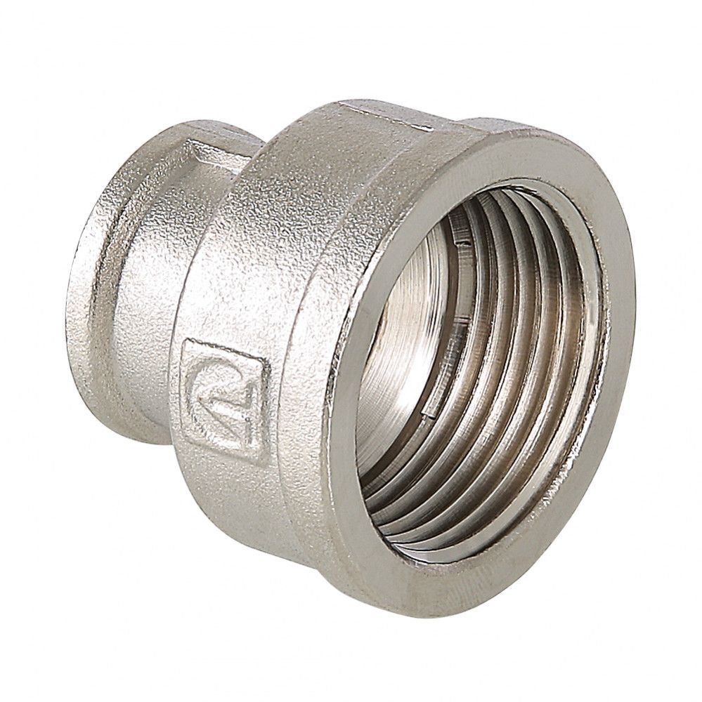 муфта переходная резьбовая DN 20 x 10 ВН.-ВН., Valtec, никель