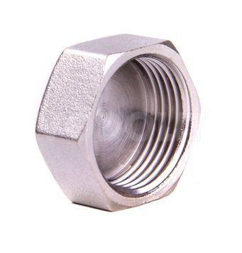 заглушка с резьбой DN 20 ВН., Valtec, никель