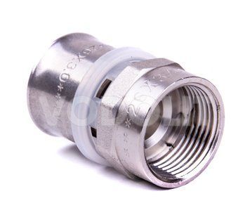 пресс фитинг для металлопластиковой трубы DN 26 х 3|4" ВН., Valtec