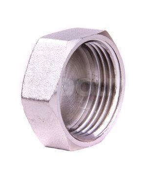 заглушка с резьбой DN 25 ВН., Valtec, никель