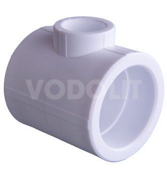 тройник для пластиковых труб DN 63 х 32 х 63 , Valfex, полипропилен