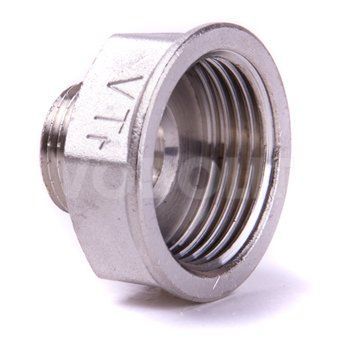 переходник с резьбой DN 25 x 15 ВН.-НР., Valtec, никель