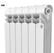 радиатор алюминиевый Indigo (500/100) - 8 секц., Royal Thermo Rus, белый