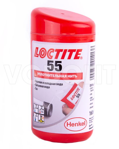 нить сантехническая (уплотнительная) полиамидная LOCTITE 55 (Henkel) 160 м.