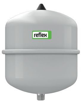 расширительный бак для отопления 8 л., Reflex N, серый, 04 бар, 110|70°C, 3/4"