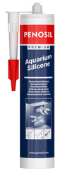Герметик силиконовый Aquarium Silicon 280 мл. бесцветный, Penosil