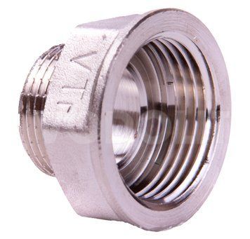 переходник с резьбой DN 25 x 20 ВН.-НР., Valtec, никель