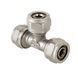 обжим тройник для металлопластиковой трубы DN 20 x 16 х 20 , Valtec