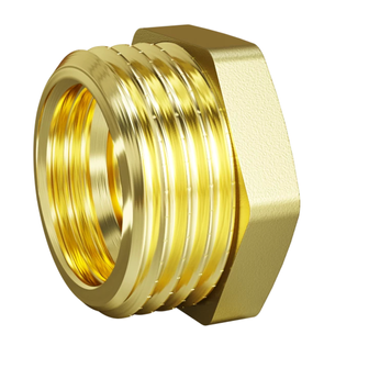 футорка резьбовая DN 25 x 15 НР.-ВН., LD, латунь