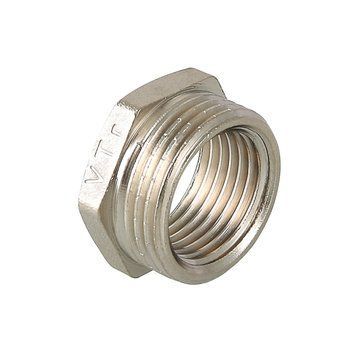 футорка резьбовая DN 32 x 15 НР.-ВН., Valtec, никель